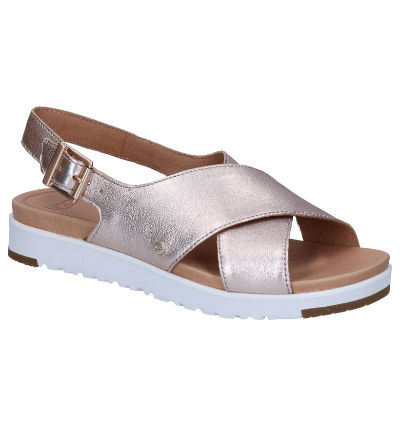 Ugg Kamille Roze Sandalen in leer (285516)