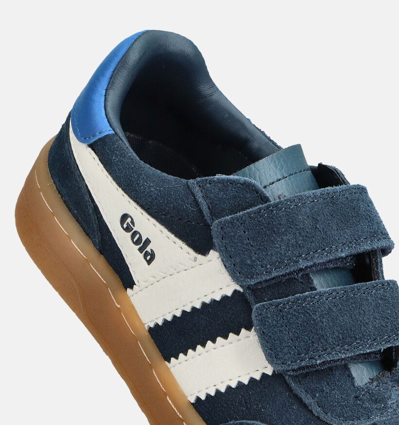 Gola Velcroschoenen Blauw voor jongens, meisjes (360985) - geschikt voor steunzolen