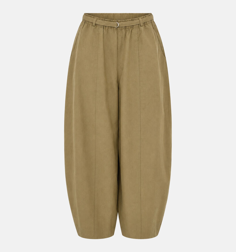 The Korner Balloon Donkerbeige Geklede Broek voor dames (382182)