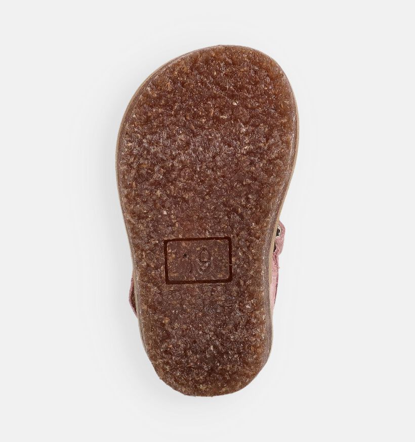 Milo & Mila Sandales pour b&eacute;b&eacute; en Rose pour filles (372551)