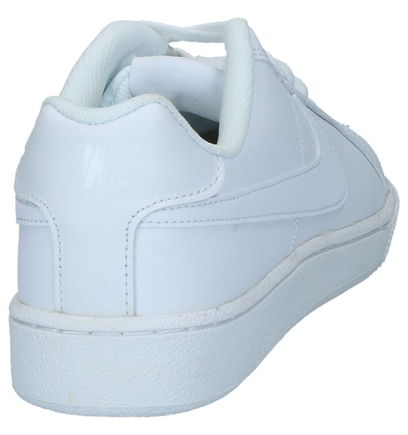 Nike Court Royale Witte Sneakers in leer (262194)