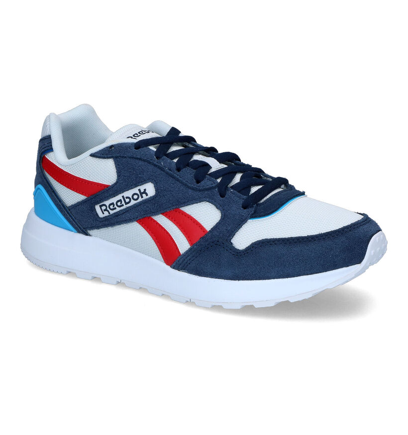 Reebok Baskets basses en Bleu pour hommes (318935) - pour semelles orthopédiques