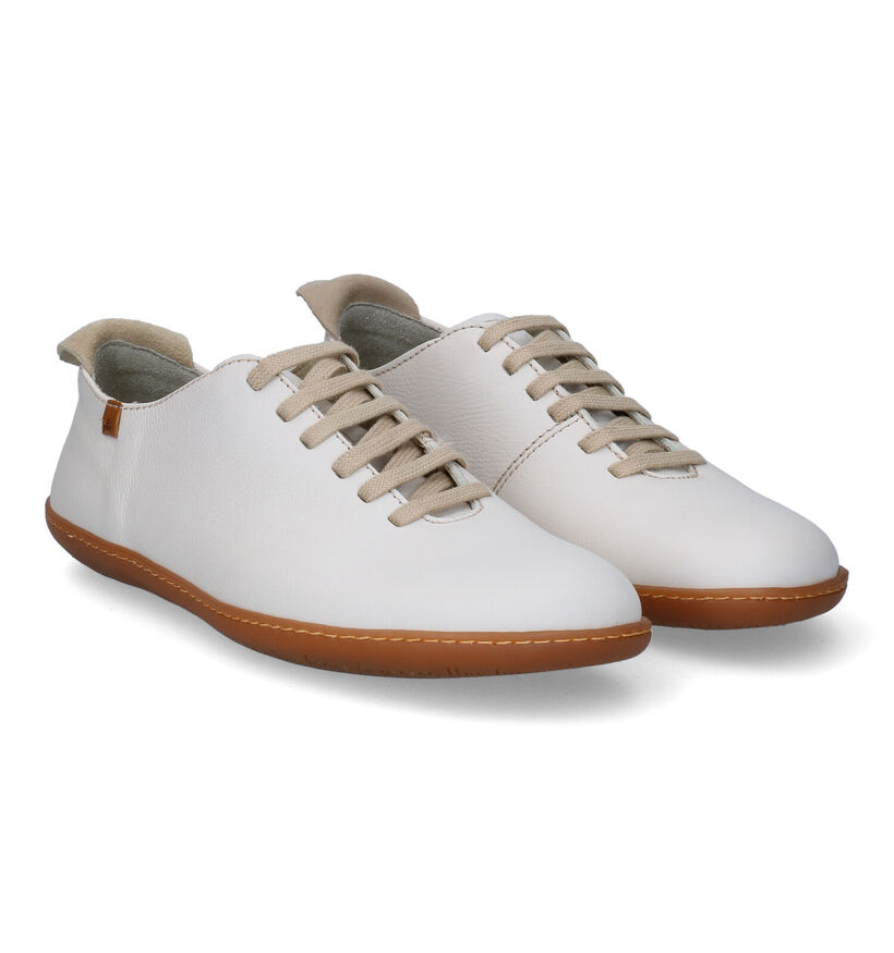El Naturalista El Viajero Witte Veterschoenen voor dames (353535) - geschikt voor steunzolen