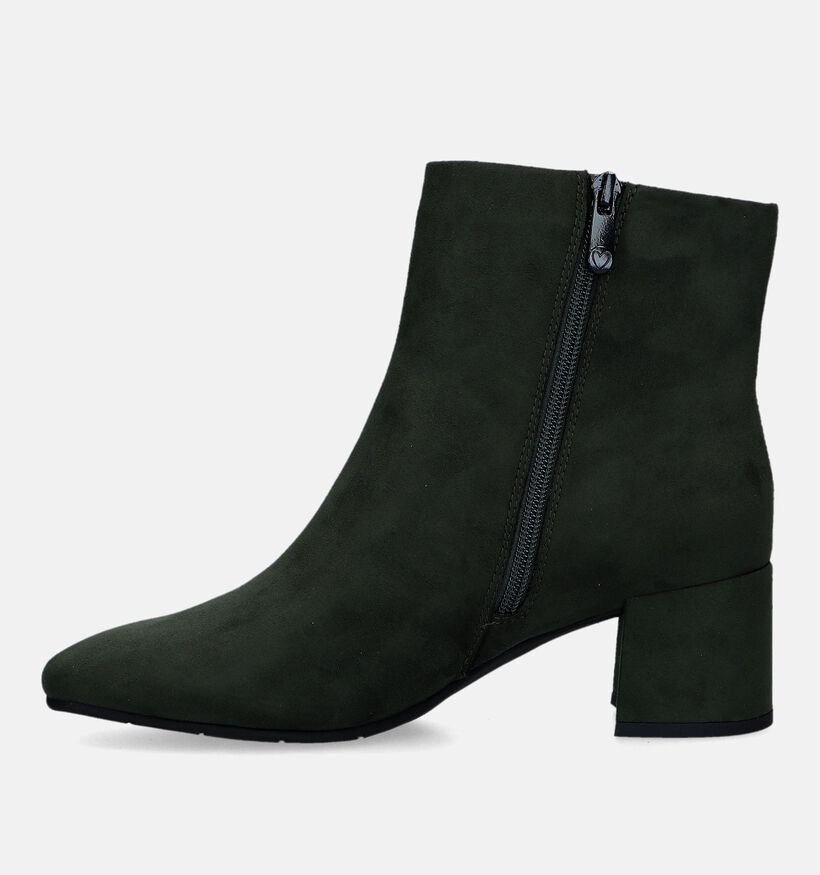 Marco Tozzi Bottines à talons en Vert kaki pour femmes (330648)