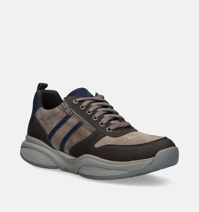 Xsensible SWX3 Kaki Veterschoenen voor heren (348055) - geschikt voor steunzolen