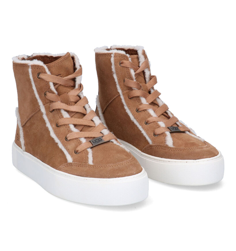 UGG Nuray Cognac Bottines in daim (294548)