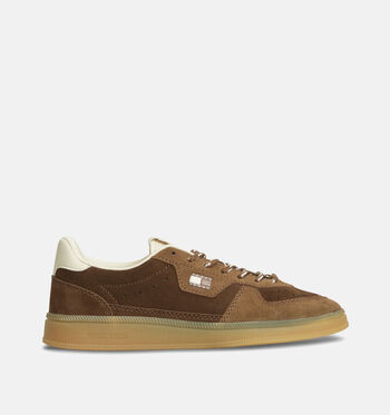 Tommy Hilfiger Tommy Jeans Low Sneakers Cognac/Blauw