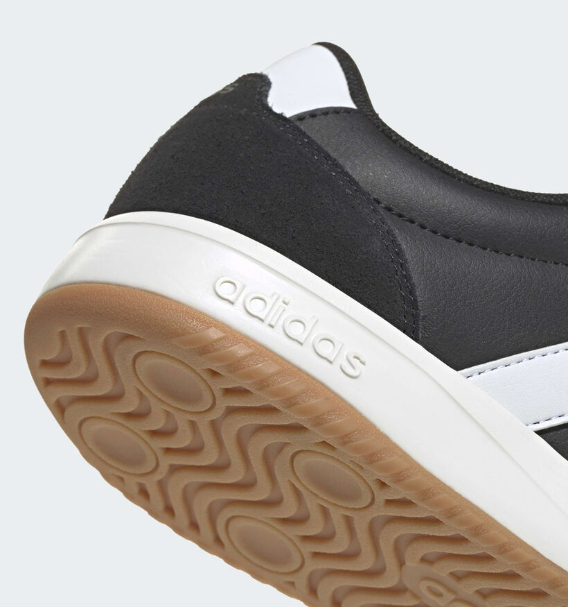 adidas VL Court Baskets basses en Noir pour hommes (375283) - pour semelles orthop&eacute;diques