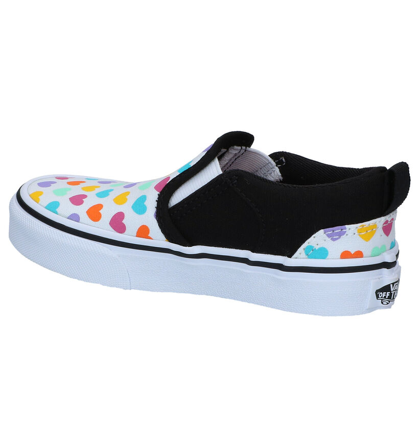 Vans Asher Multicolor Sneakers in stof (285710)