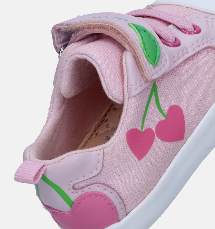 Geox Kilwi Baskets en Bleu pour filles (335786) - pour semelles orthop&eacute;diques