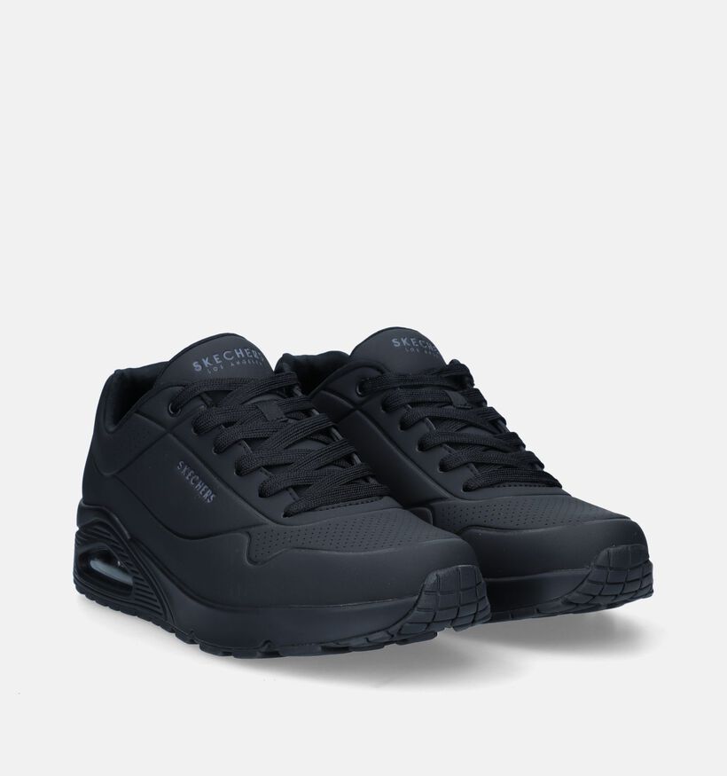 Skechers Uno Stand On Air Baskets en Noir pour hommes (350318) - pour semelles orthopédiques