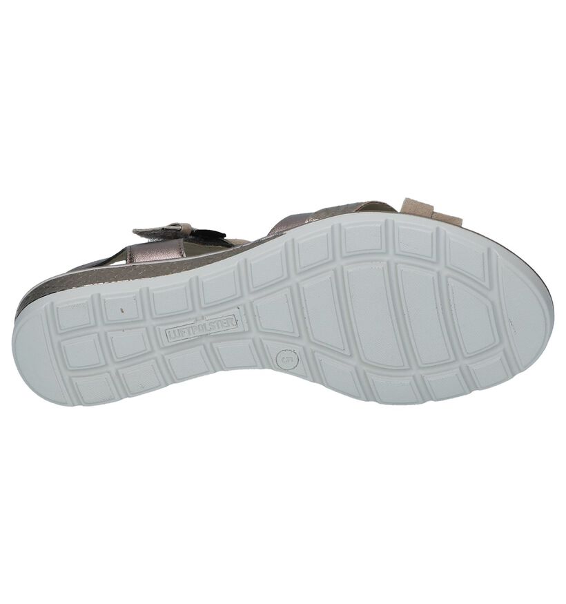 Comfortabele Sandalen Taupe Ara Alassio, , pdp