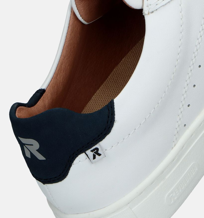 Rieker R-Evolution Witte Veterschoenen voor heren (336243) - geschikt voor steunzolen