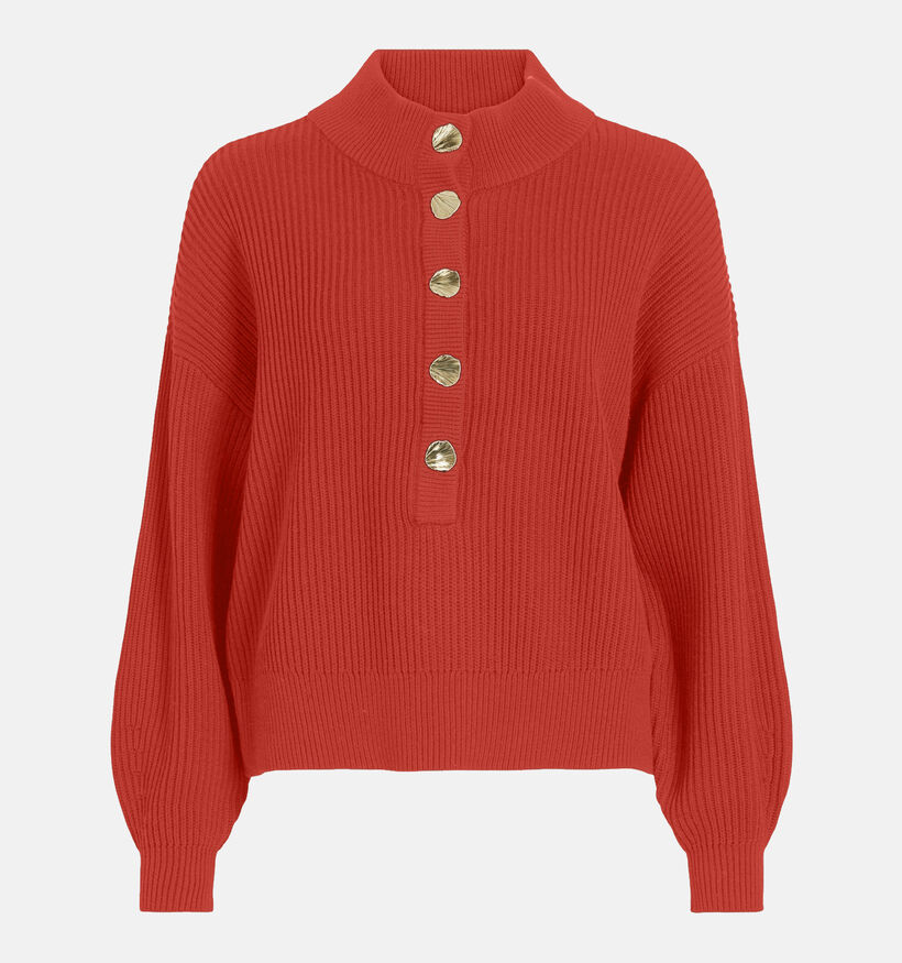 Vila Ching Pull en Rouge pour femmes (351814)