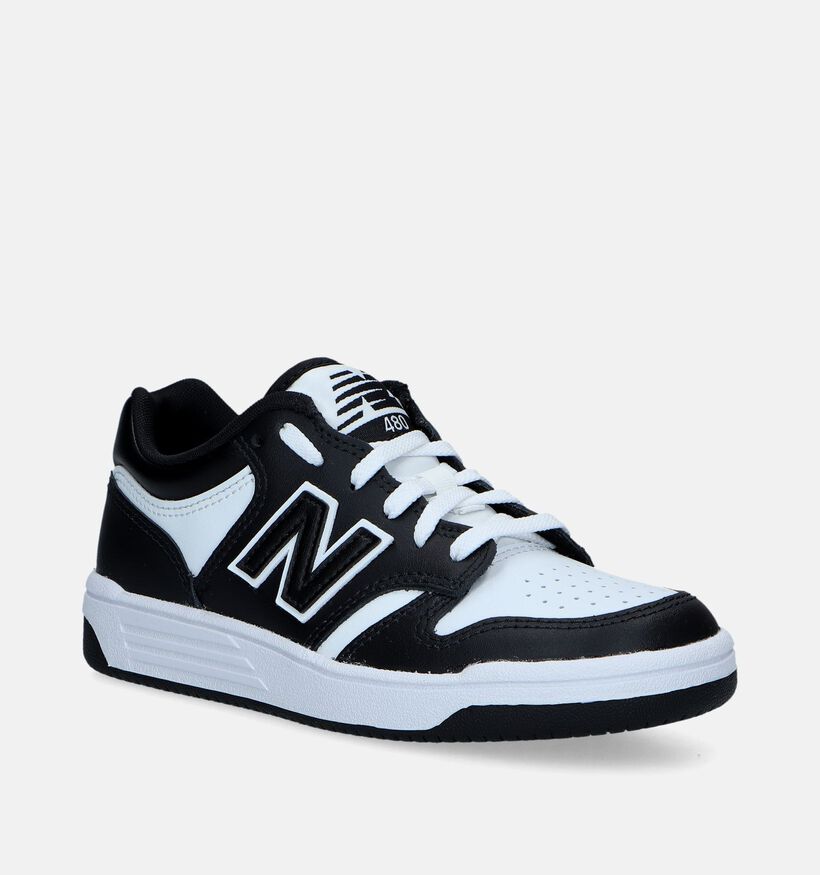 New Balance PSB 480 Zwarte Sneakers voor meisjes, jongens (350587) - geschikt voor steunzolen