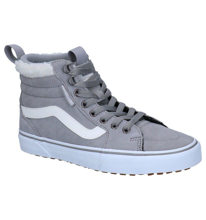 Vans Filmore Hi Zwarte Sneakers in nubuck (294280)
