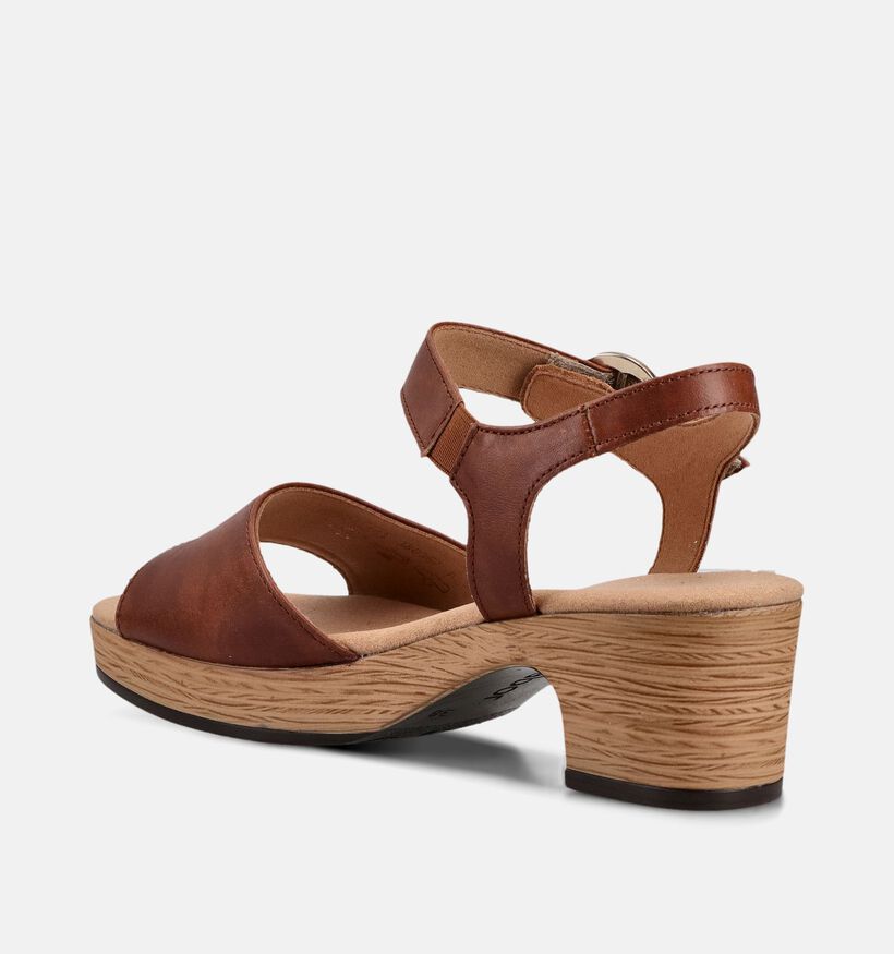 Gabor Cognac Sandalen met Hak voor dames (371195)
