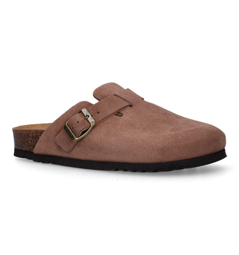 Scholl Fae Taupe Pantoffels voor dames (332770)