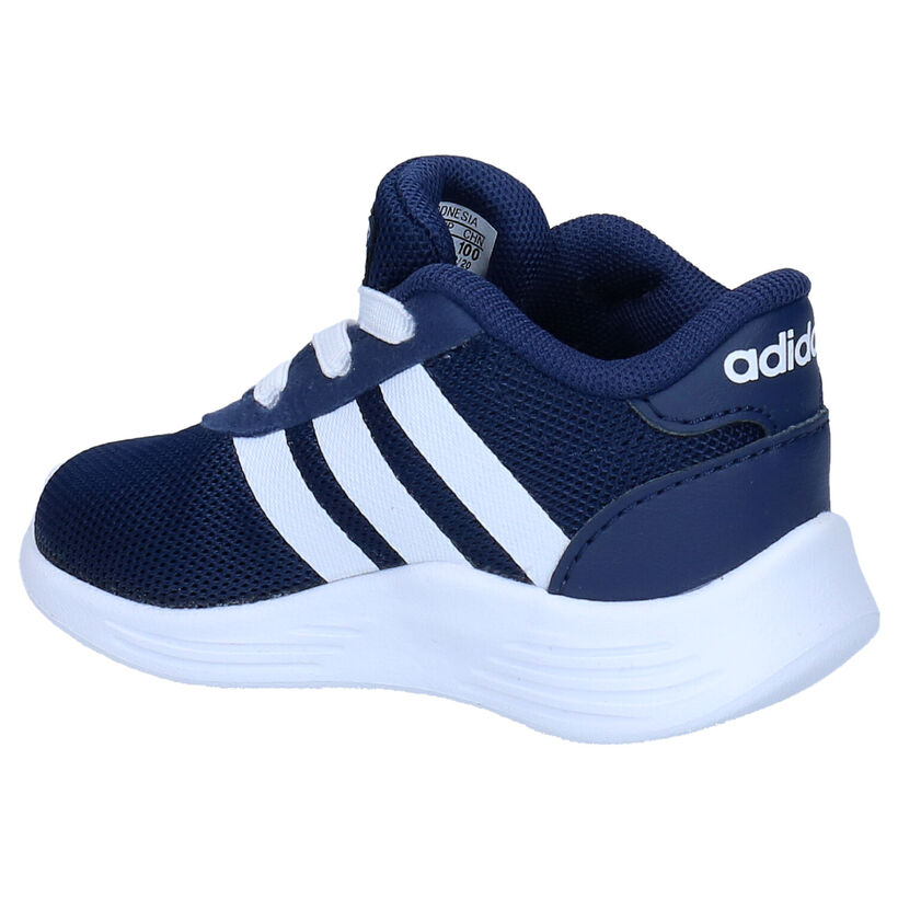 adidas Lite Racer Blauwe Babysneakers in stof (273485)