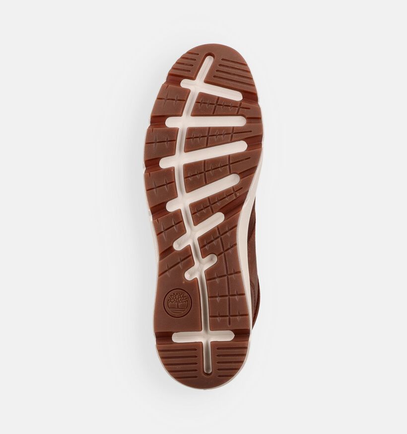 Timberland Parker Street Mid Cognac Boots met Veters voor heren (369574) - geschikt voor steunzolen