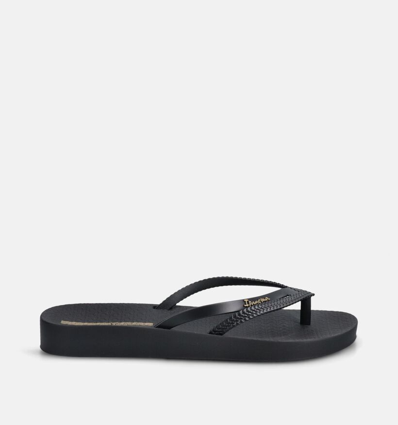 Ipanema Anatomic Bossa Soft Zwarte Teenslippers voor dames (372993)