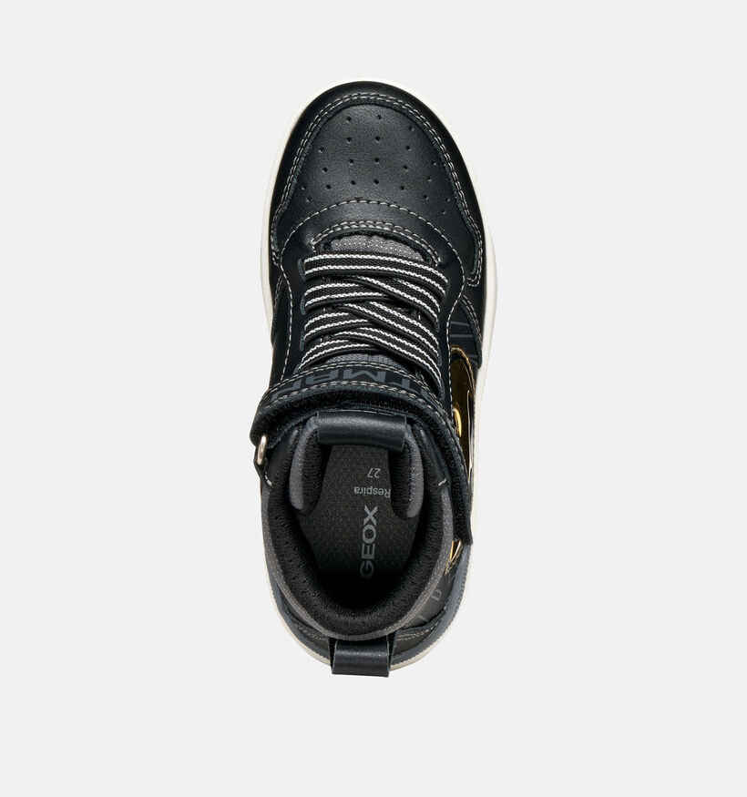 Geox Washiba Chaussures hautes en Noir Batman Geox Washiba Chaussures hautes en Noir Batman pour garçons (361941) - pour semelles orthopédiques