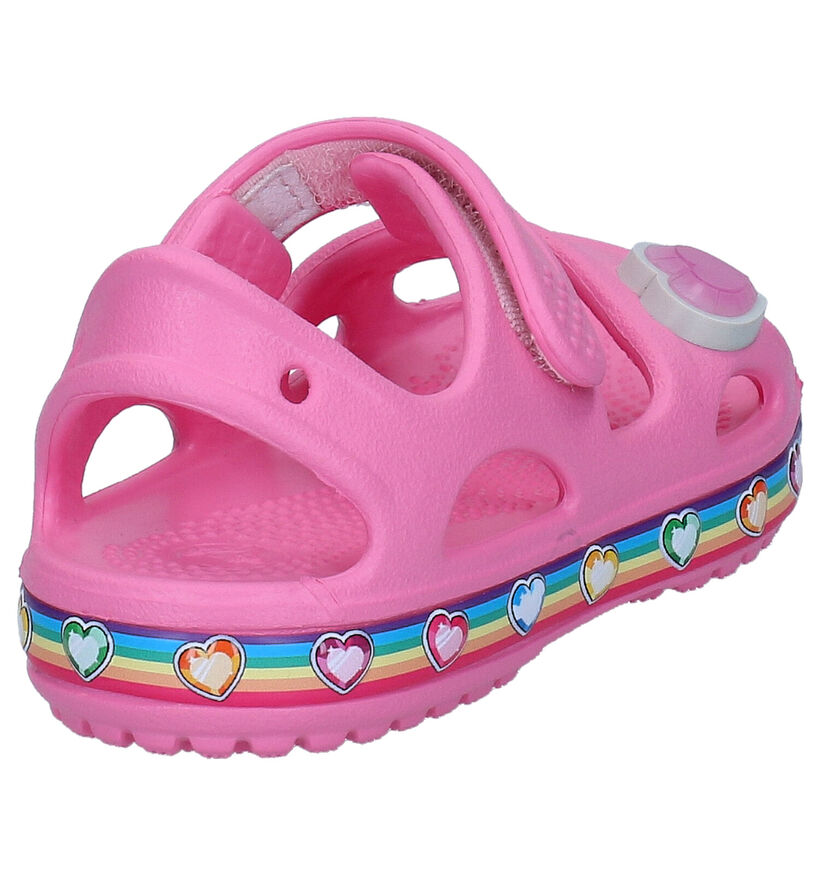 Crocs Fun Lab Rainbow Sandales en Rose en synthétique (289807)