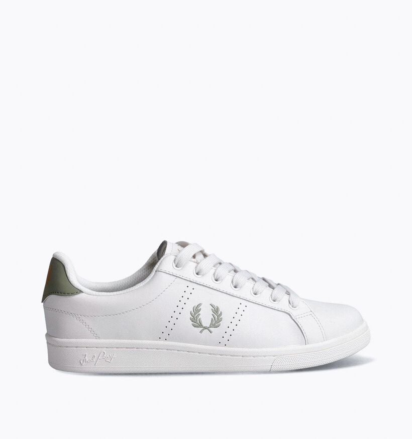 Fred Perry Chaussures à lacets en Blanc pour hommes (358612) - pour semelles orthopédiques