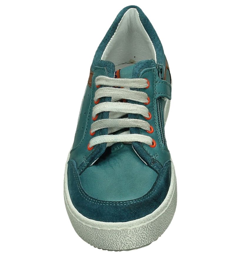 Romagnoli Turquoise Rits/Veterschoen, , pdp