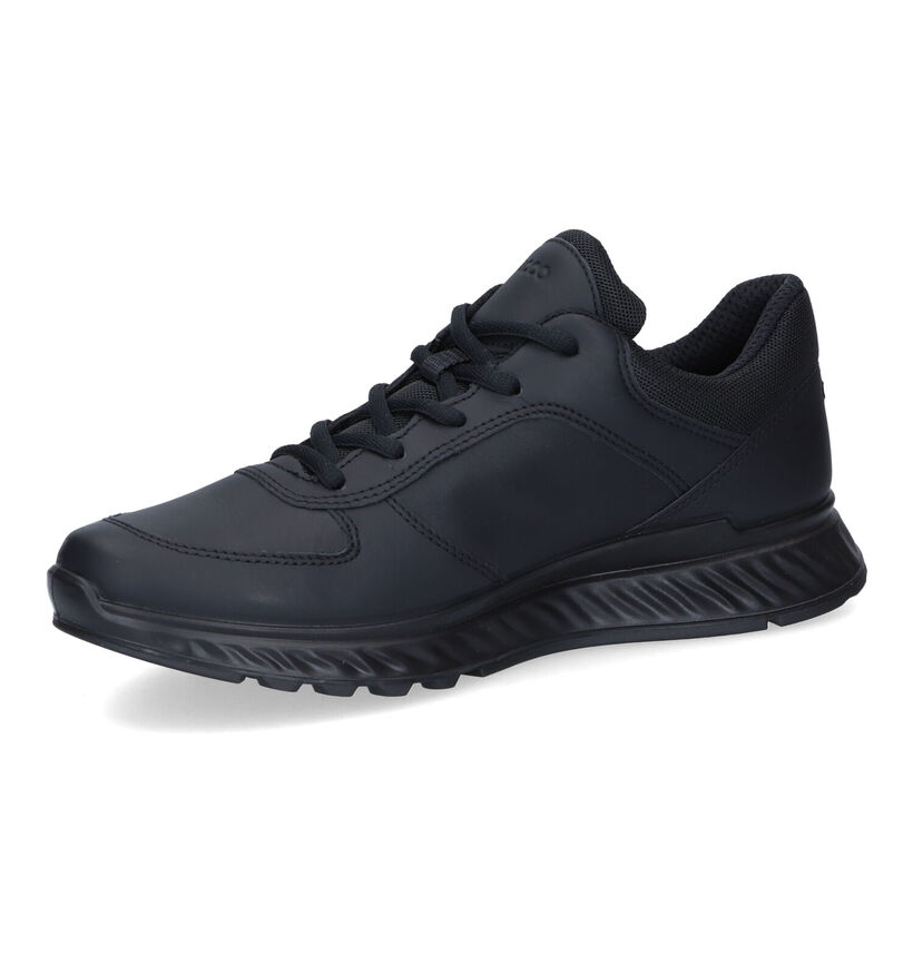 ECCO Exostride Chaussures à lacets en Noir pour femmes (314898) - pour semelles orthopédiques