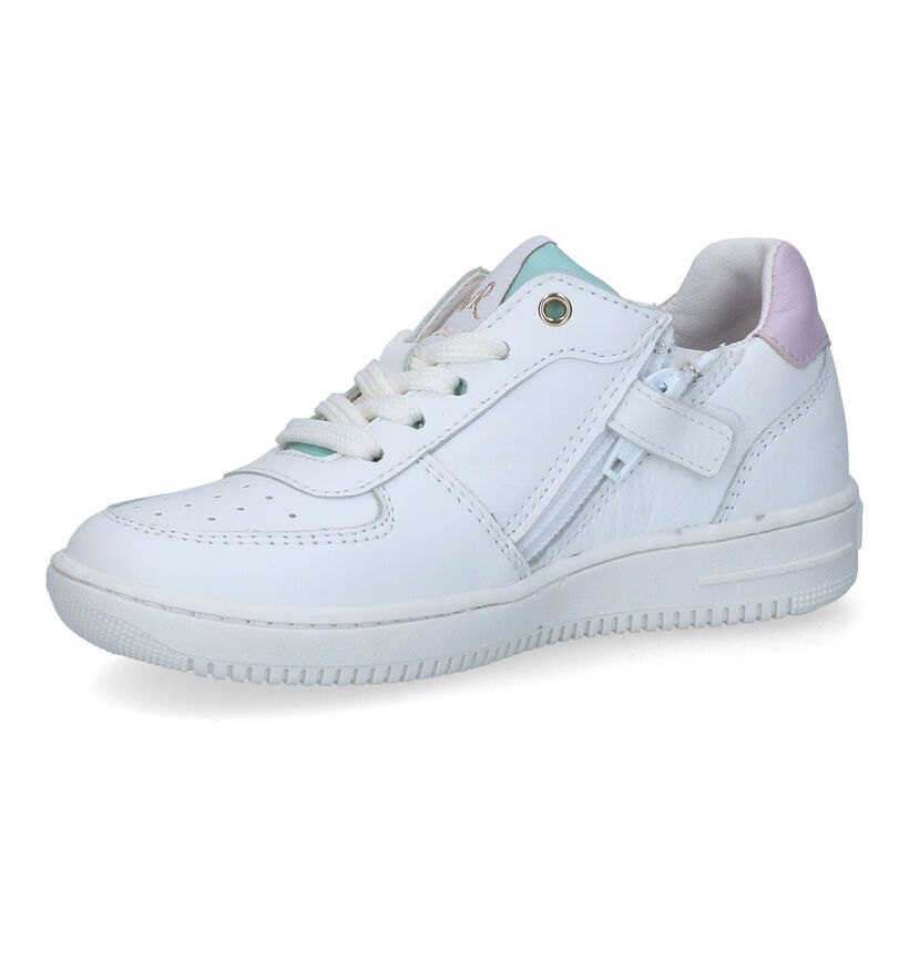 Little David Nel Chaussures à lacets en Blanc pour filles (308234) - pour semelles orthopédiques