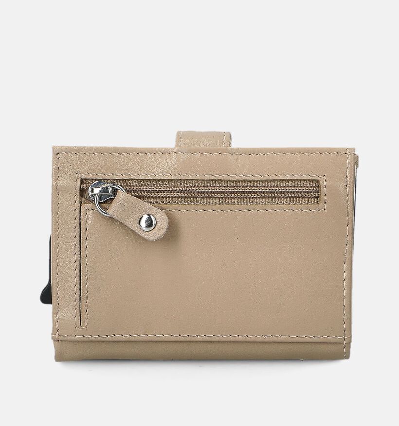 Double-D Taupe Kaartenhouder voor dames (382334)