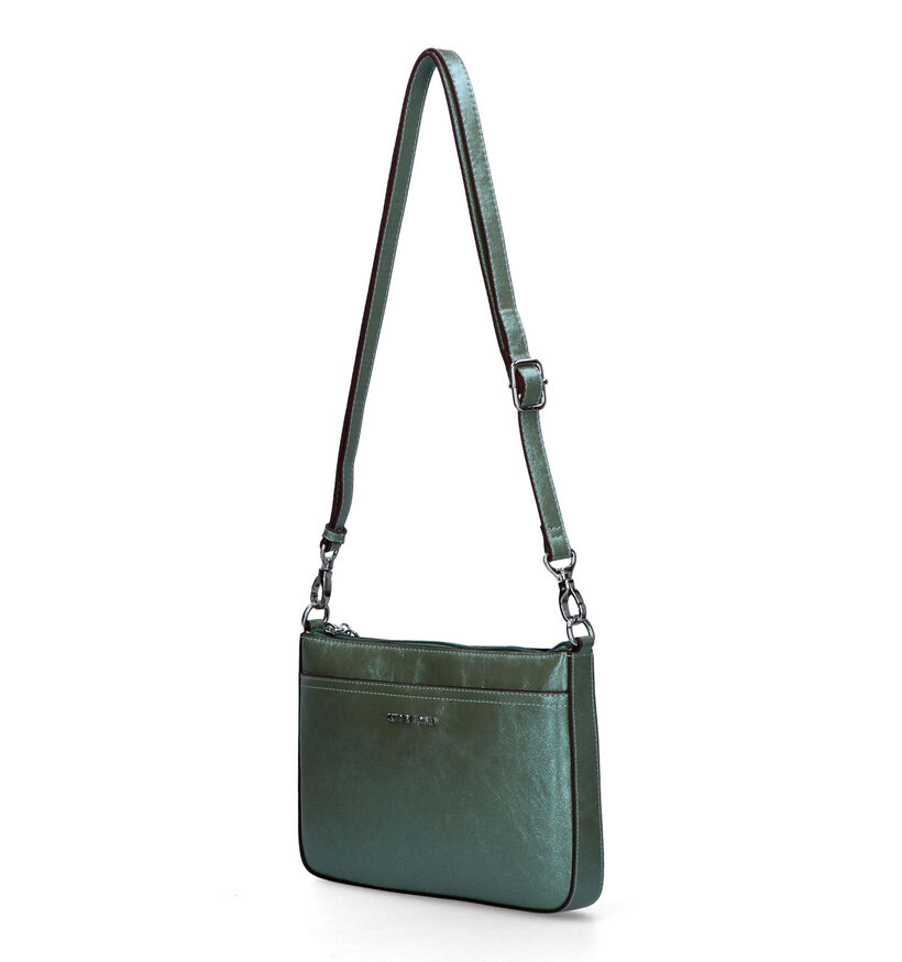 Laurent David Groene Crossbody Tas voor dames (327882)