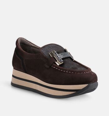 Softwaves Lage schoenen Bruin/Bordeaux
