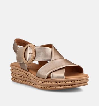 Gabor Best Fitting Sandalen Goud