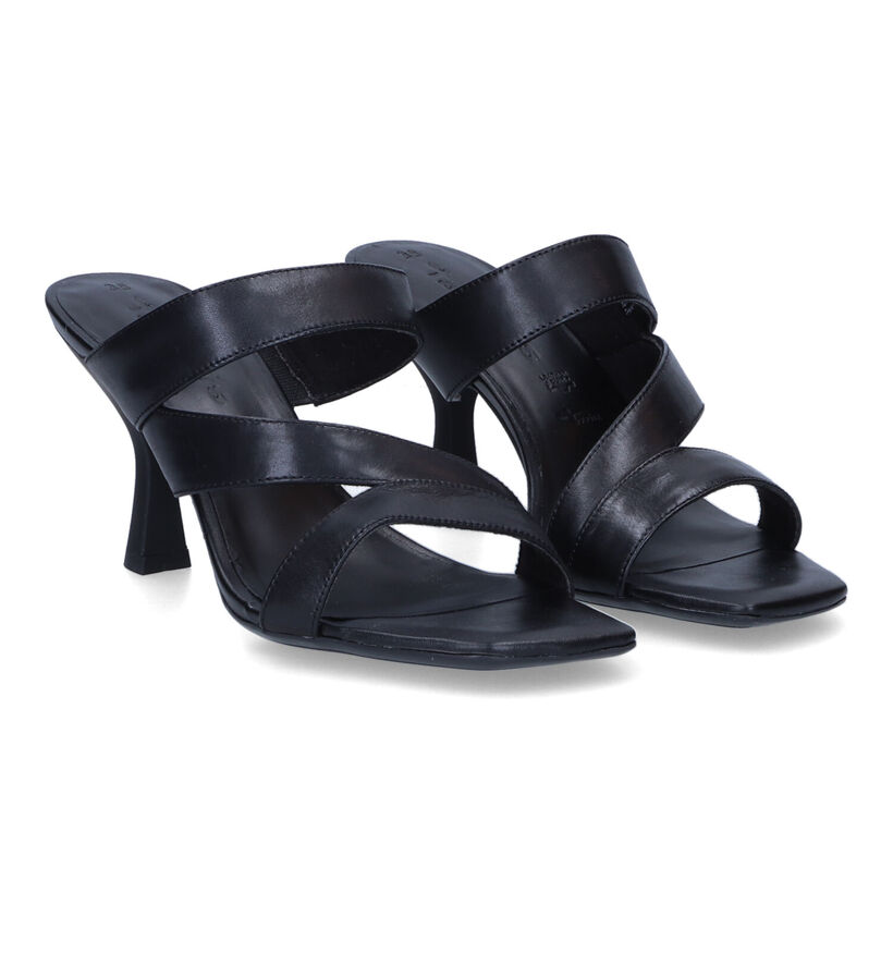 Tamaris Nu-pieds à talons en Noir pour femmes (306381)