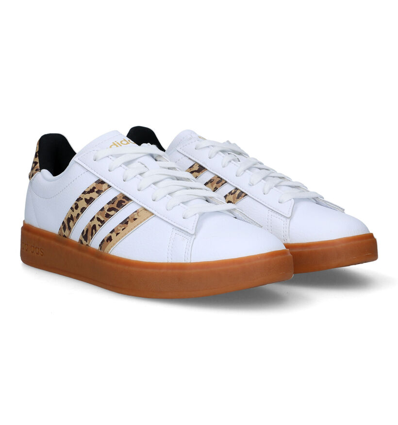 adidas Grand Court 2.0 Witte Sneakers voor dames (324521) - geschikt voor steunzolen