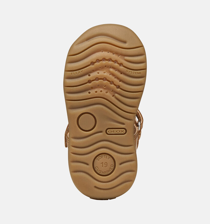 Geox Macchia Sandales pour b&eacute;b&eacute; en Camel pour gar&ccedil;ons (370157)