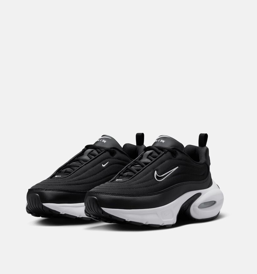 Nike Air Max Portal Zwarte/Witte Sneakers voor dames (373132) - geschikt voor steunzolen