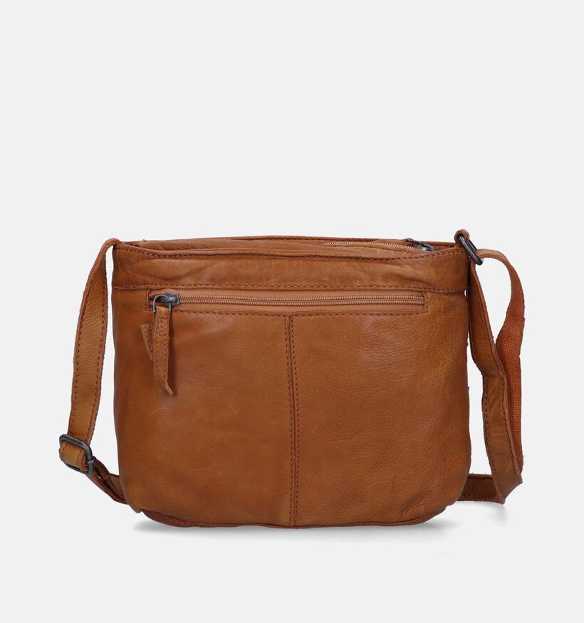 Hide & Stitches Sac port&eacute; crois&eacute; en Taupe pour femmes (333152)