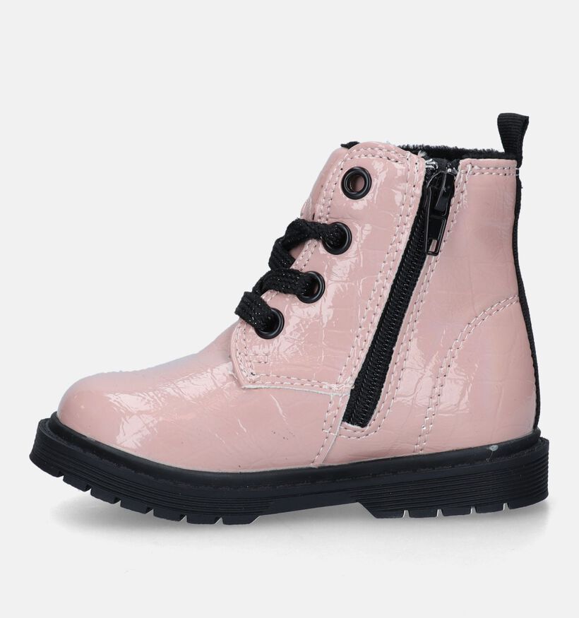 Milo & Mila Boots pour bébé en Rose clair pour filles (329502)