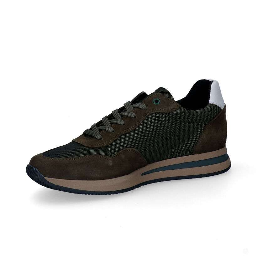 Scapa Chaussures à lacets en Vert kaki en nubuck (298195)