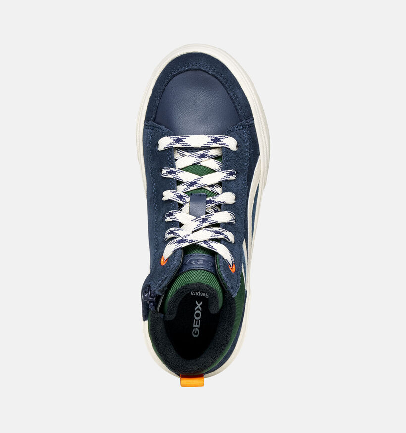 Geox Weemble Blauwe Hoge Schoenen voor jongens (361928) - geschikt voor steunzolen