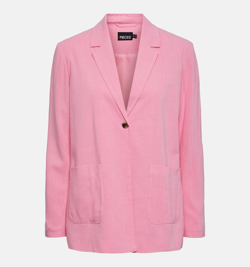 Pieces Vinsty Blazer oversized en Rose pour femmes (326802)