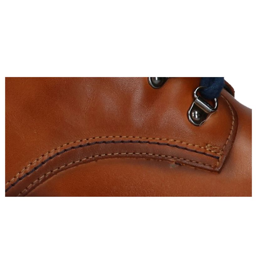 Cognac Boots Pikolinos Vicar in leer (233005)