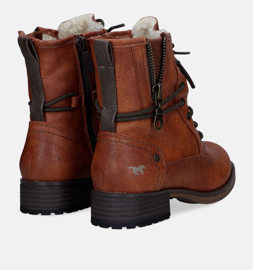 Mustang Bottines robustes en Gris pour filles (331714)
