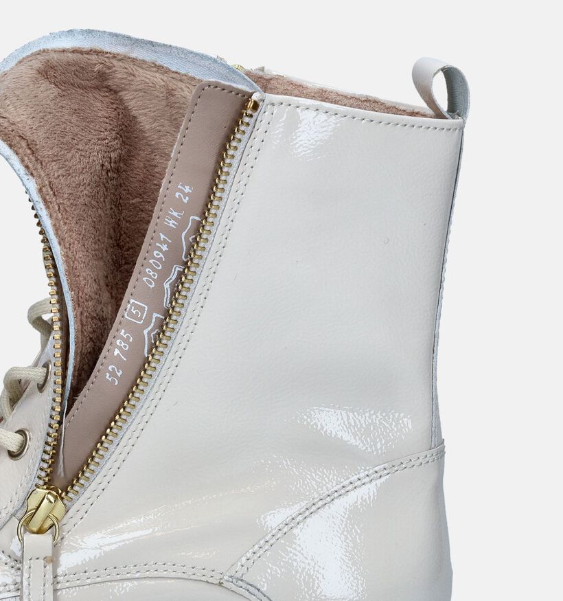 Gabor OptiFit Bottines en Écru pour femmes (347036) - pour semelles orthopédiques