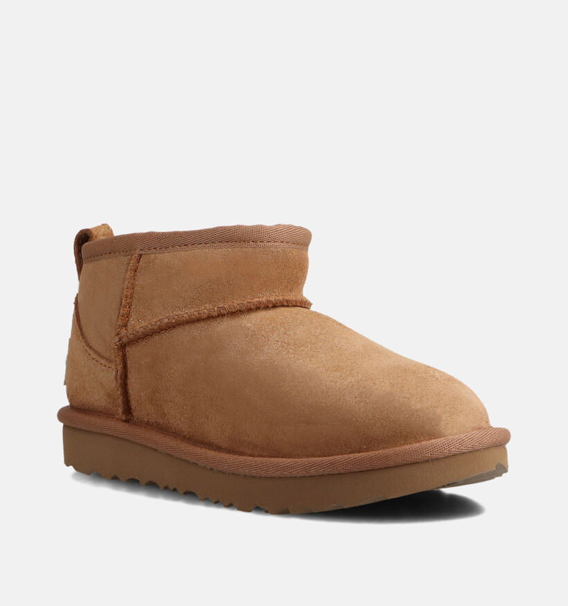 UGG Classic Ultra Mini Dazzle Bruine Boots voor meisjes (372325)
