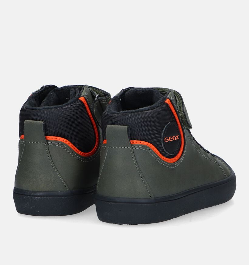 Geox Gisli Gele Hoge Sneakers voor jongens (328535) - geschikt voor steunzolen