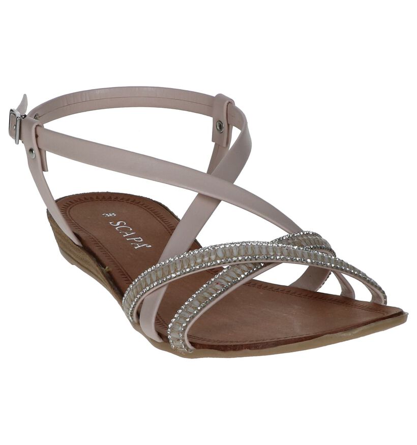 Witte Sandalen Scapa Palomino in kunstleer (245870)